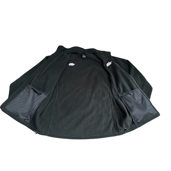 North Face TNF Black Full Zip Fleece Jacket Mens XXL 2XL - Picture 3 of 6